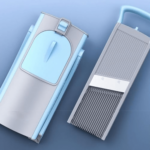 قطاعة ومبشرة يدوية 5 في 1 لتقطيع الخضروات والفاكهة قابلة للطي - الصورة 2