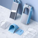 قطاعة ومبشرة يدوية 5 في 1 لتقطيع الخضروات والفاكهة قابلة للطي - الصورة 3