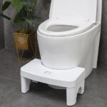 كرسي تواليت لوضعية مريحة قابل للطي لسهولة التخزين