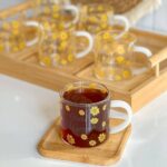 طقم كوبايات ميني  100 ملي جود مورينج بيد لشرب وتقديم القهوة