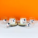 ⁦كوباية زجاج  150 مللي لشرب القهوة والاسبريسو واللاتيه⁩ - الصورة ⁦4⁩