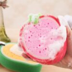 ⁦ليفة استحمام ناعمة علي بشرة الاطفال على شكل فواكة مختلفة⁩ - الصورة ⁦9⁩