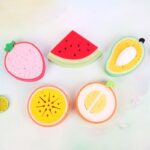 ⁦ليفة استحمام ناعمة علي بشرة الاطفال على شكل فواكة مختلفة⁩ - الصورة ⁦11⁩