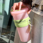 ⁦مج زجاج 650 ملي بيد و شاليموه لشرب العصائر والمشروبات الساخنة⁩ - الصورة ⁦5⁩