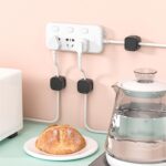 مشبك مغناطيسي لاصق لتنظيم الاسلاك والكابلات 6 قطع - الصورة 2