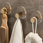 ⁦مقبض جولد 3 قطع بديل ليد الدواليب والأدراج بلزق دبل فيس قوي⁩ - الصورة ⁦3⁩