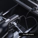 ⁦مكنسة كهربائية لاسلكية محمولة للسيارة  قابلة للشحن بيو اس بي⁩ - الصورة ⁦7⁩