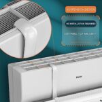 ⁦موزع هواء تكييف قابل للتعديل والتمديد مزود بمروحتين لتوزيع الهواء بشكل أفضل⁩ - الصورة ⁦7⁩