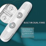 ⁦موزع هواء تكييف قابل للتعديل والتمديد مزود بمروحتين لتوزيع الهواء بشكل أفضل⁩ - الصورة ⁦5⁩