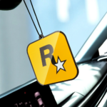 ميدالية تعلق علي مرايا السيارة  بشكل روك ستار - الصورة 7