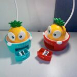 ⁦وناسة مكتب علي شكل جزرة بثلاث درجات اضاءة قابل لإعادة الشحن بيو اس بي⁩ - الصورة ⁦6⁩