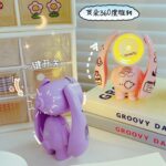 ⁦وناسة مكتب ميني شكل أرنب باضاءة ورم تعمل بالبطارية⁩ - الصورة ⁦2⁩