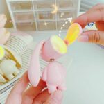 ⁦وناسة مكتب ميني شكل أرنب باضاءة ورم تعمل بالبطارية⁩ - الصورة ⁦9⁩