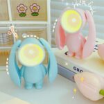 ⁦وناسة مكتب ميني شكل أرنب باضاءة ورم تعمل بالبطارية⁩ - الصورة ⁦10⁩