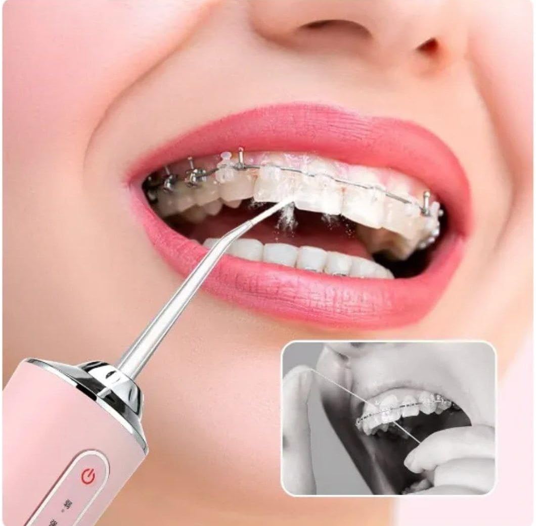 جهاز تنظيف الأسنان بالماء من زاوية أخرى