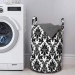 باسكت غسيل ووتر بروف من القماش بسعة كبيرة قابل للطي 50 سم