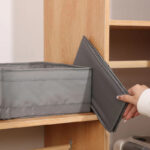 ⁦بوكس وتربروف لتنظيم الملابس داخل الادارج والدواليب قابل للطي⁩ - الصورة ⁦3⁩