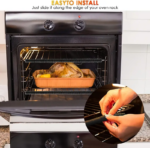 ⁦حامي رف الفرن السيليكون مقاوم للحرارة اثناء الطهي _ قطعتين⁩ - الصورة ⁦11⁩