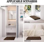 ⁦دواسة حمام وبانيو مقاس 40 * 60 سم من القطيفة الناعمة مانعة للانزلاق والامتصاص⁩ - الصورة ⁦7⁩