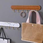 ⁦شماعة حوائط بلزق دبل فيس ب 6 هوك لتعليق الملابس⁩ - الصورة ⁦2⁩