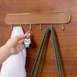 ⁦شماعة حوائط بلزق دبل فيس ب 6 هوك لتعليق الملابس⁩ - الصورة ⁦9⁩