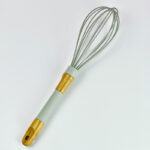 ⁦طقم توزيع سيليكون بيد خشب 4 قطع⁩ - الصورة ⁦3⁩