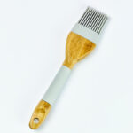 ⁦طقم توزيع سيليكون بيد خشب 4 قطع⁩ - الصورة ⁦7⁩