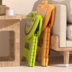 كرسي أطفال شكل ليمونة قابل للطي بيد لسهولة حمله - الصورة 7