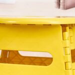 كرسي أطفال شكل ليمونة قابل للطي بيد لسهولة حمله - الصورة 4