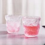 ⁦كوباية زجاج كريستال جليدي مموج 230 مللي⁩ - الصورة ⁦6⁩