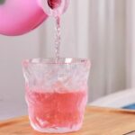 كوباية زجاج كريستال جليدي مموج 230 مللي