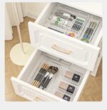 ⁦مجموعة منظمات ادراج اكليريك شفافة 9 قطع بمقاسات مختلفة⁩ - الصورة ⁦5⁩