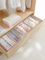 ⁦منظم ادراج للملابس الداخلية والجوارب مقاوم للماء 6 خانات⁩ - الصورة ⁦9⁩