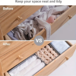 منظم ملابس للادراج والدواليب مقاوم للماء  28 سم - الصورة 2