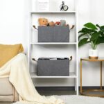 ⁦منظم ملابس وتربروف لترتيب الملابس داخل الأدراج والدواليب بيد قابل للطي⁩ - الصورة ⁦2⁩