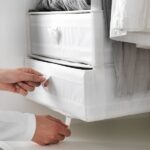 ⁦منظم ملابس ووتربروف 7 خانات للدواليب والادراج قابل للطي⁩ - الصورة ⁦2⁩