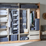 ⁦منظم ملابس ووتربروف 7 خانات للدواليب والادراج قابل للطي⁩ - الصورة ⁦8⁩