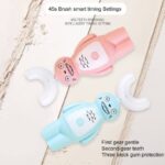 ⁦U فرشة أسنان كهربائية للأطفال  بتصميم كرتوني على شكل حرف⁩ - الصورة ⁦9⁩