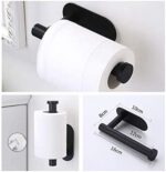 ⁦حامل معدني ذاتي اللصق لمناديل وفوط الحمام⁩ - الصورة ⁦4⁩