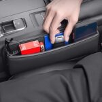 ⁦حامل ومنظم جوانب مقعد السيارة من الجلد⁩ - الصورة ⁦4⁩