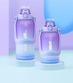 ⁦زجاجة رياضية  بيد مع شاليموه للجيم والخروجات 2000 مللي⁩ - الصورة ⁦10⁩