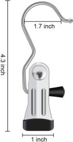 ⁦طقم شماعة هوك فردية 4 قطع  لتعليق الملابس⁩ - الصورة ⁦4⁩