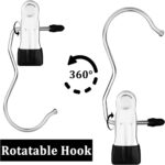 ⁦طقم شماعة هوك فردية 4 قطع  لتعليق الملابس⁩ - الصورة ⁦5⁩