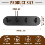 ⁦شماعة ميني معدن ب 4 هوك لتعليق الملابس والشنط⁩ - الصورة ⁦4⁩