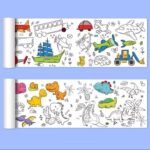 ⁦شيت رول للاطفال لتلوين الرسومات بالوان مختلفة⁩ - الصورة ⁦5⁩