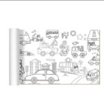 ⁦شيت رول للاطفال لتلوين الرسومات بالوان مختلفة⁩ - الصورة ⁦6⁩