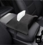 ⁦علبة مناديل قطيفة بحزام تركب علي كرسي او مسند السيارة⁩ - الصورة ⁦6⁩