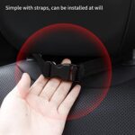 ⁦علبة مناديل قطيفة بحزام تركب علي كرسي او مسند السيارة⁩ - الصورة ⁦7⁩