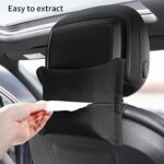 ⁦علبة مناديل قطيفة بحزام تركب علي كرسي او مسند السيارة⁩ - الصورة ⁦10⁩