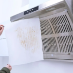 ⁦فلتر رول لشفاط المطبخ مقاوم للزيوت قابل للقص حسب الاحتياج _ مقاس 10 متر⁩ - الصورة ⁦5⁩